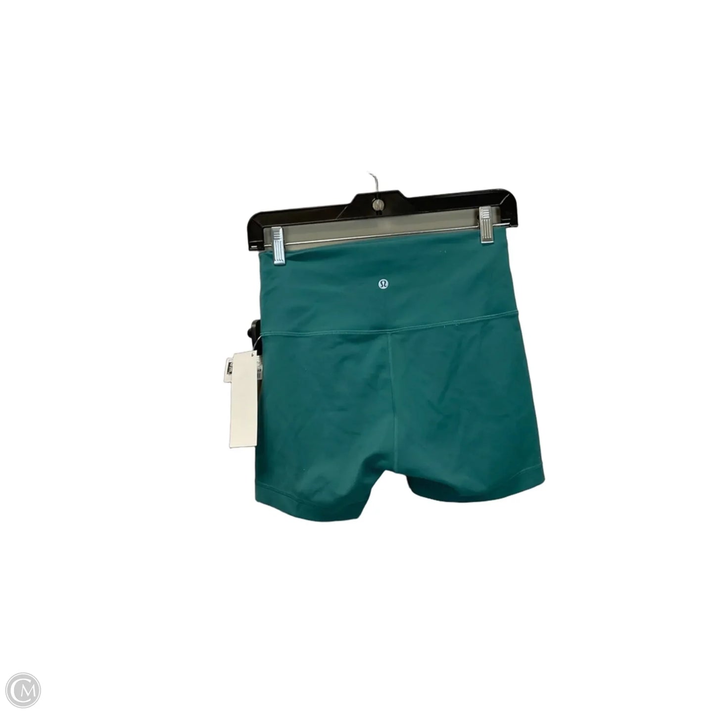 Athletic Shorts By Lululemon In Green, Size: 8