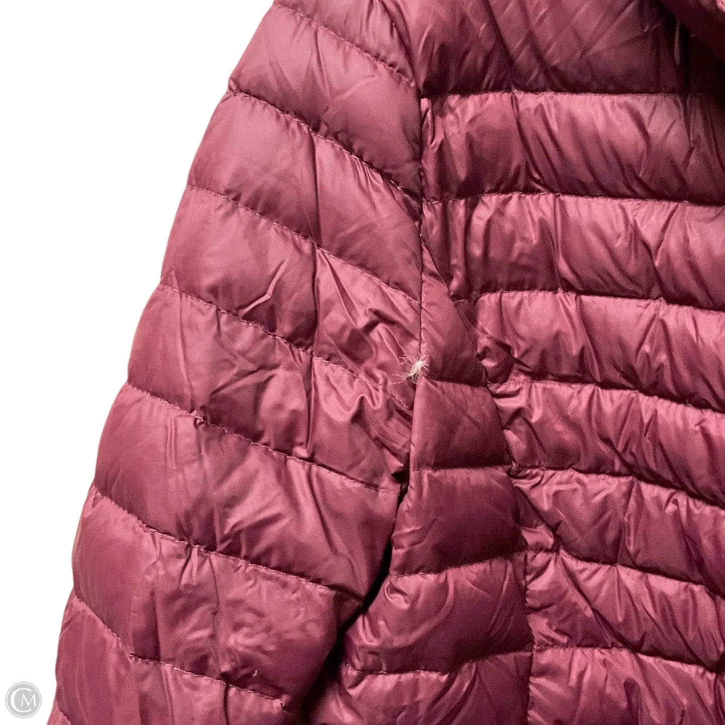 Jacket Designer By Kate Spade In Maroon, Size: S