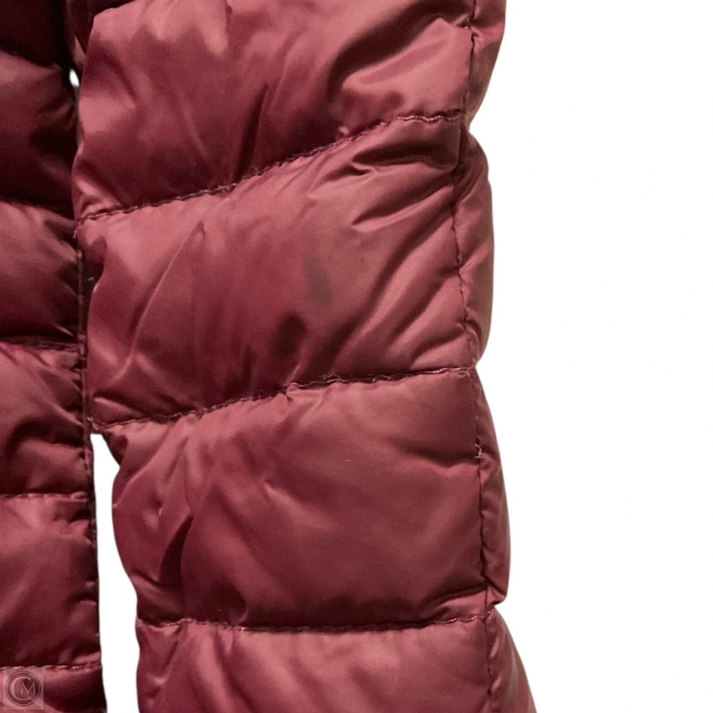Jacket Designer By Kate Spade In Maroon, Size: S