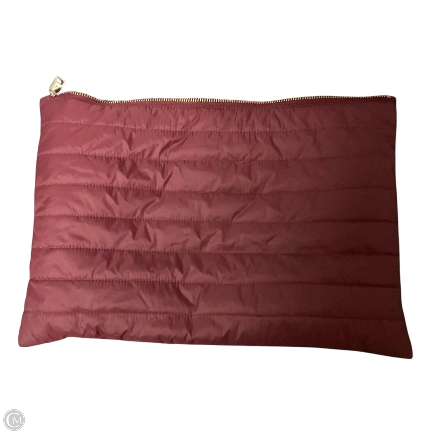 Jacket Designer By Kate Spade In Maroon, Size: S