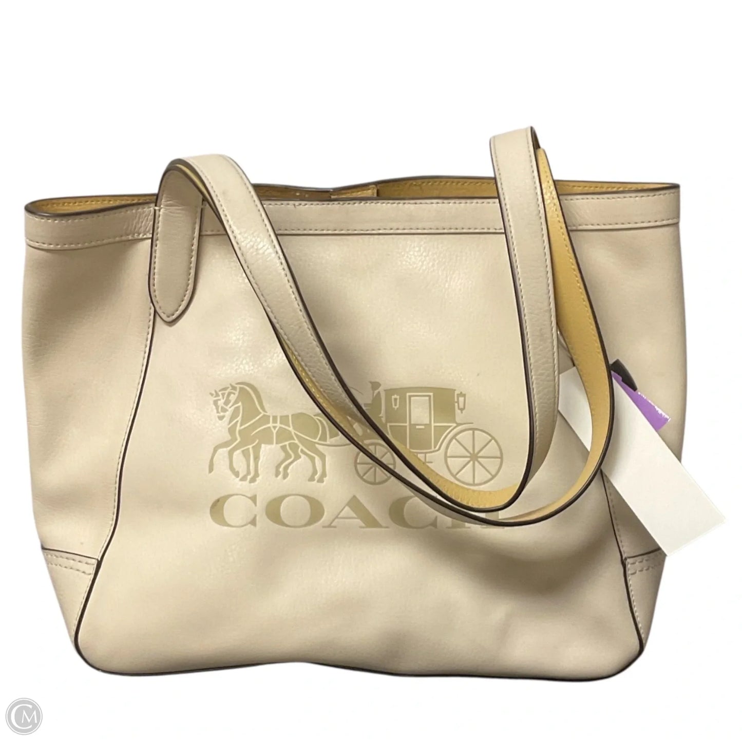 Handbag Designer By Coach, Size: Large