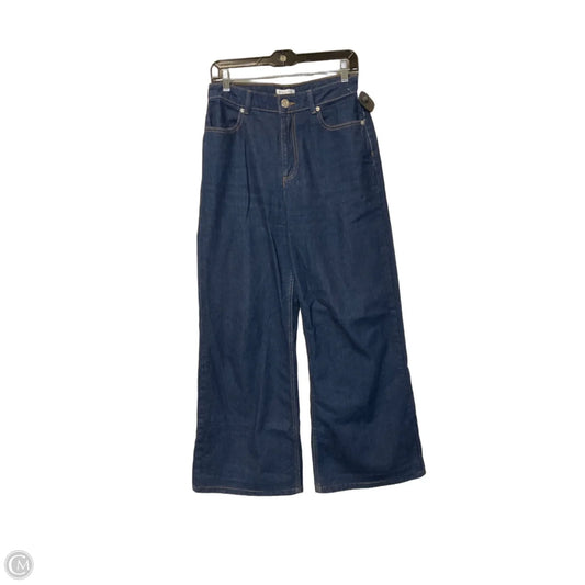 Jeans Wide Leg By Gianni Bini In Blue Denim, Size: 6