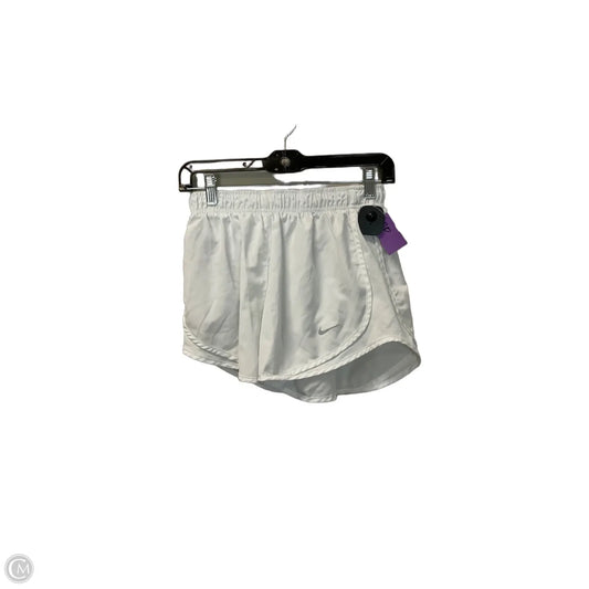 Athletic Shorts By Nike In White, Size: S