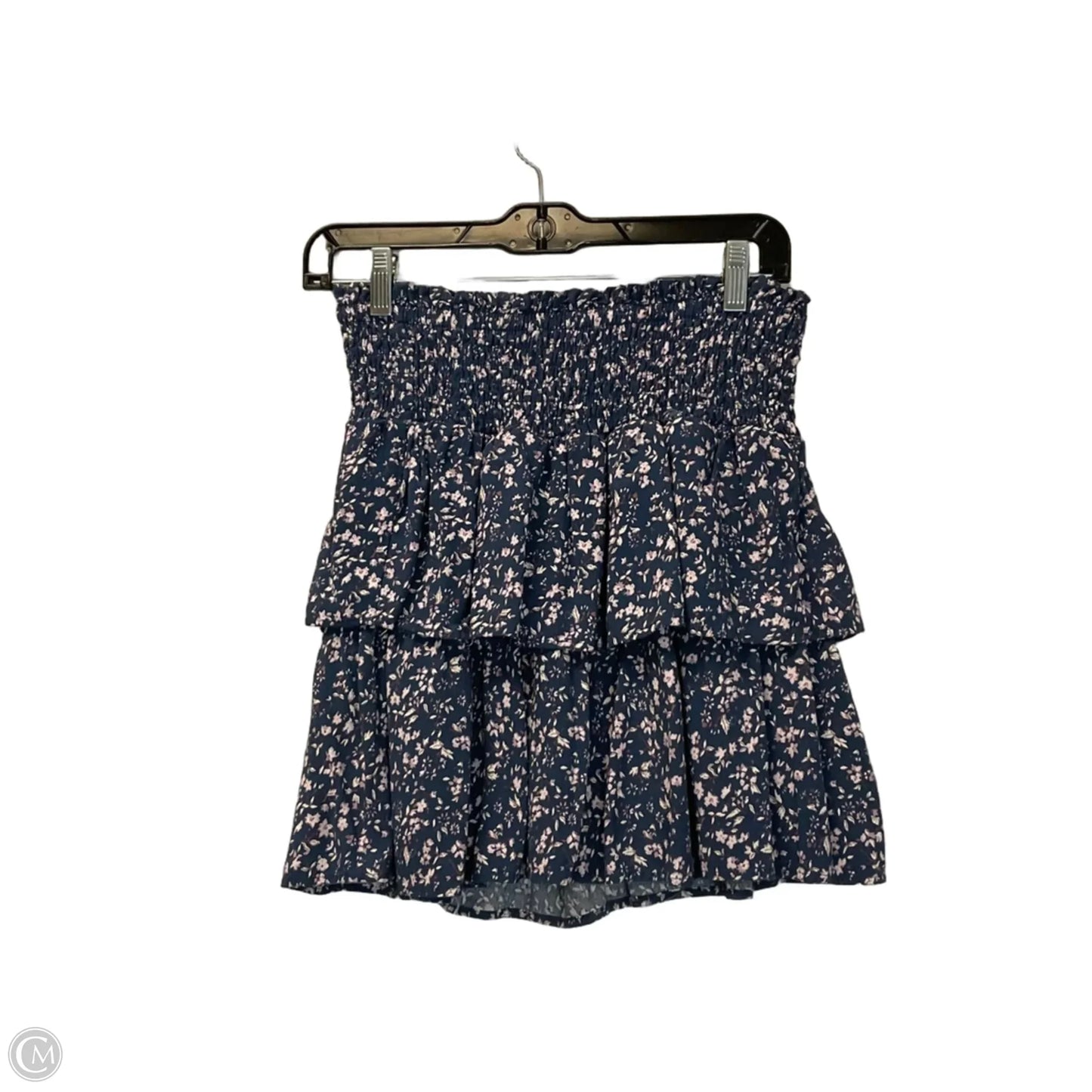 Skirt Mini & Short By Wallflower In Blue, Size: M