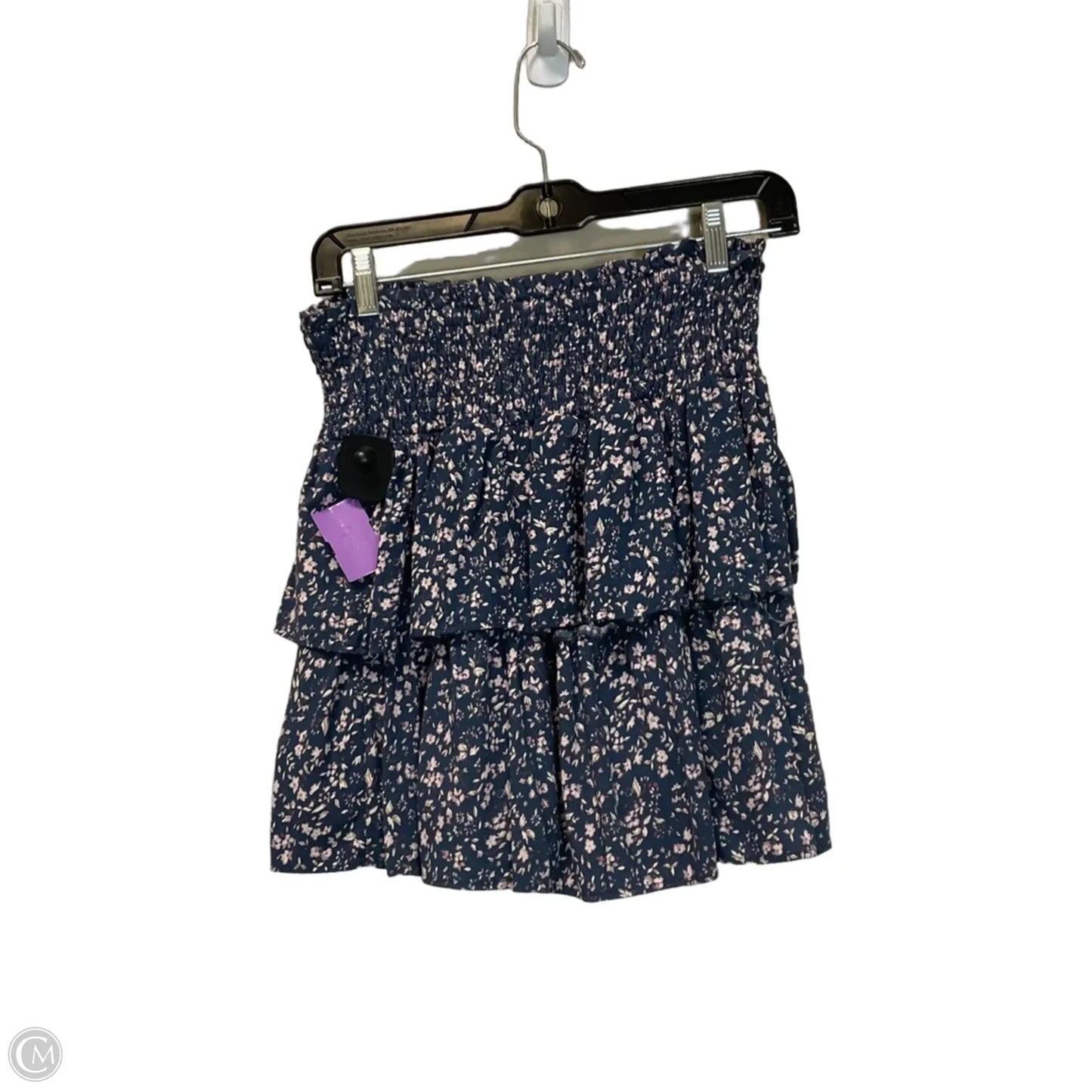 Skirt Mini & Short By Wallflower In Blue, Size: M
