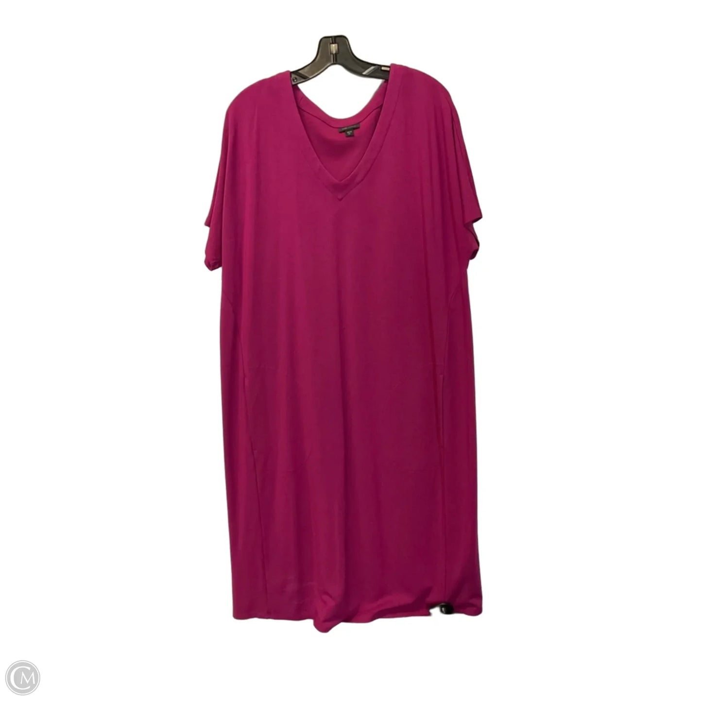 Dress Casual Midi By J. Jill In Pink, Size: Xl