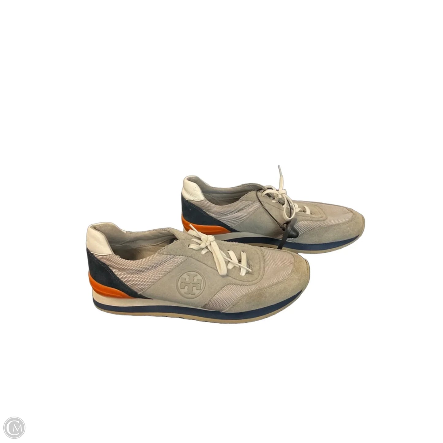 Shoes Designer By Tory Burch In Grey, Size: 8