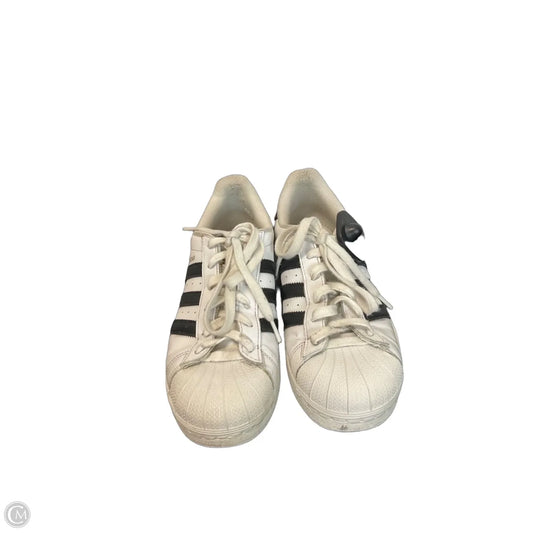 Shoes Sneakers By Adidas In Black & White, Size: 8