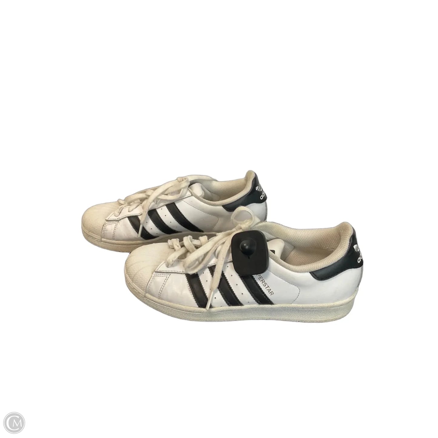 Shoes Sneakers By Adidas In Black & White, Size: 8
