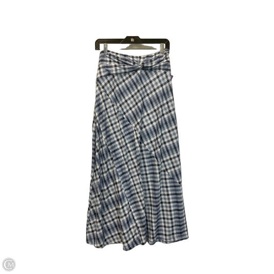 Skirt Maxi By Cato In Blue, Size: L