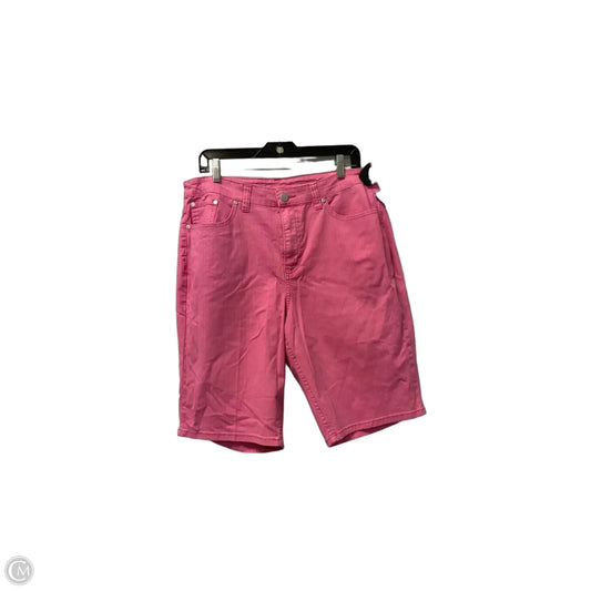Shorts By Christopher And Banks In Pink Denim, Size: 14