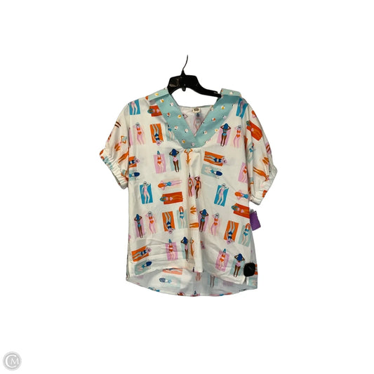 Top Short Sleeve By Ivy Jane In Multi-colored, Size: S