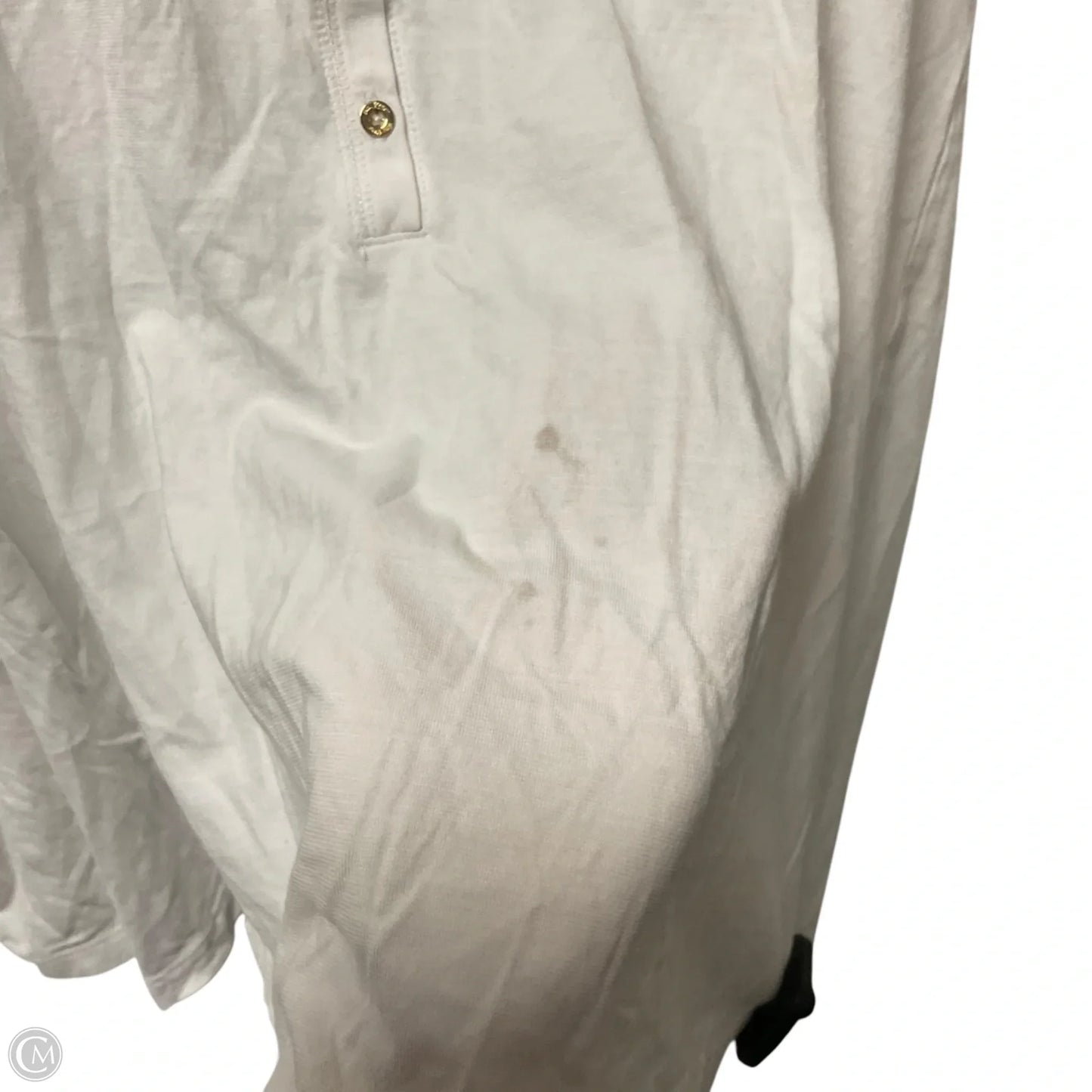 Top Long Sleeve Designer By Lilly Pulitzer In White, Size: M