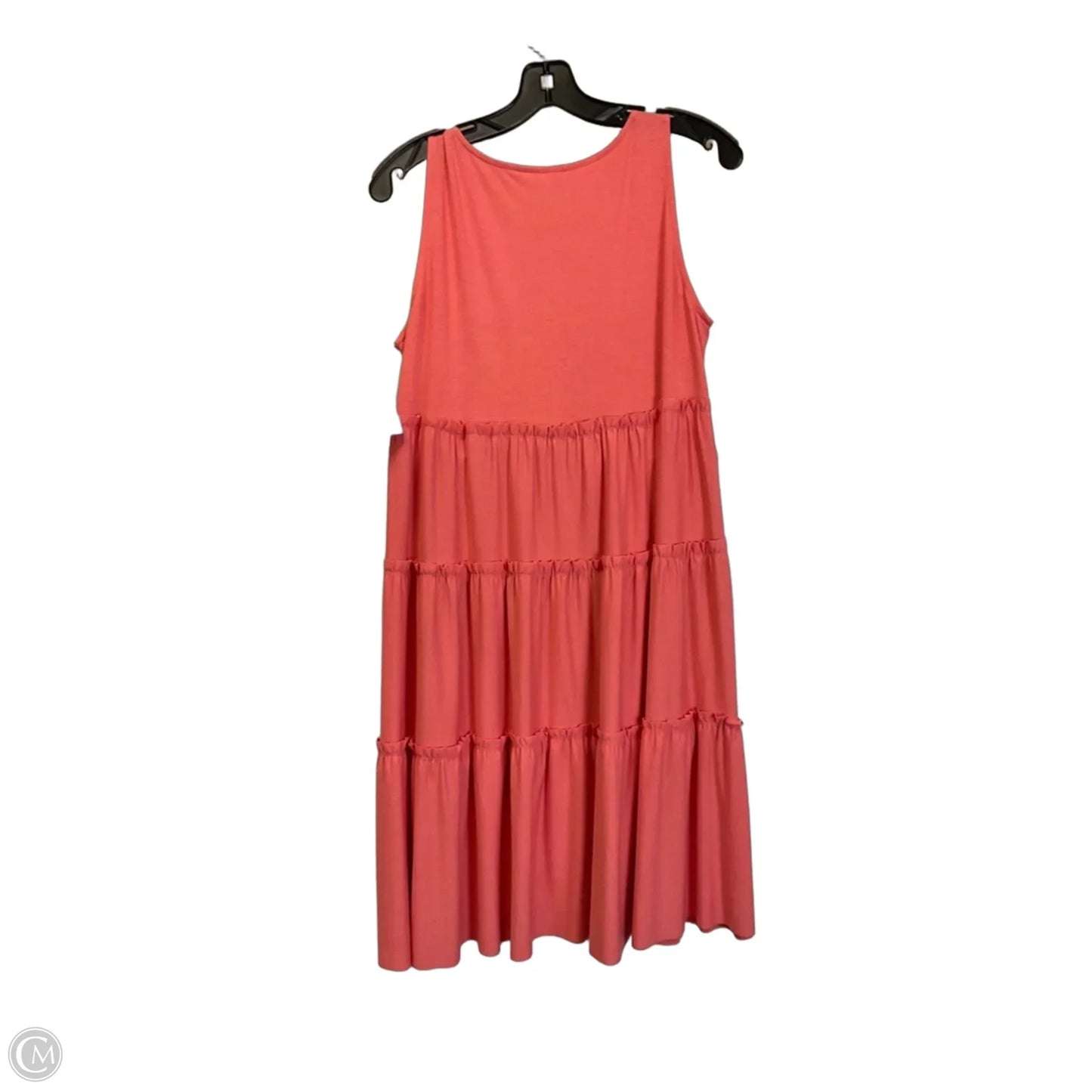 Dress Casual Short By Zenana In Coral, Size: M