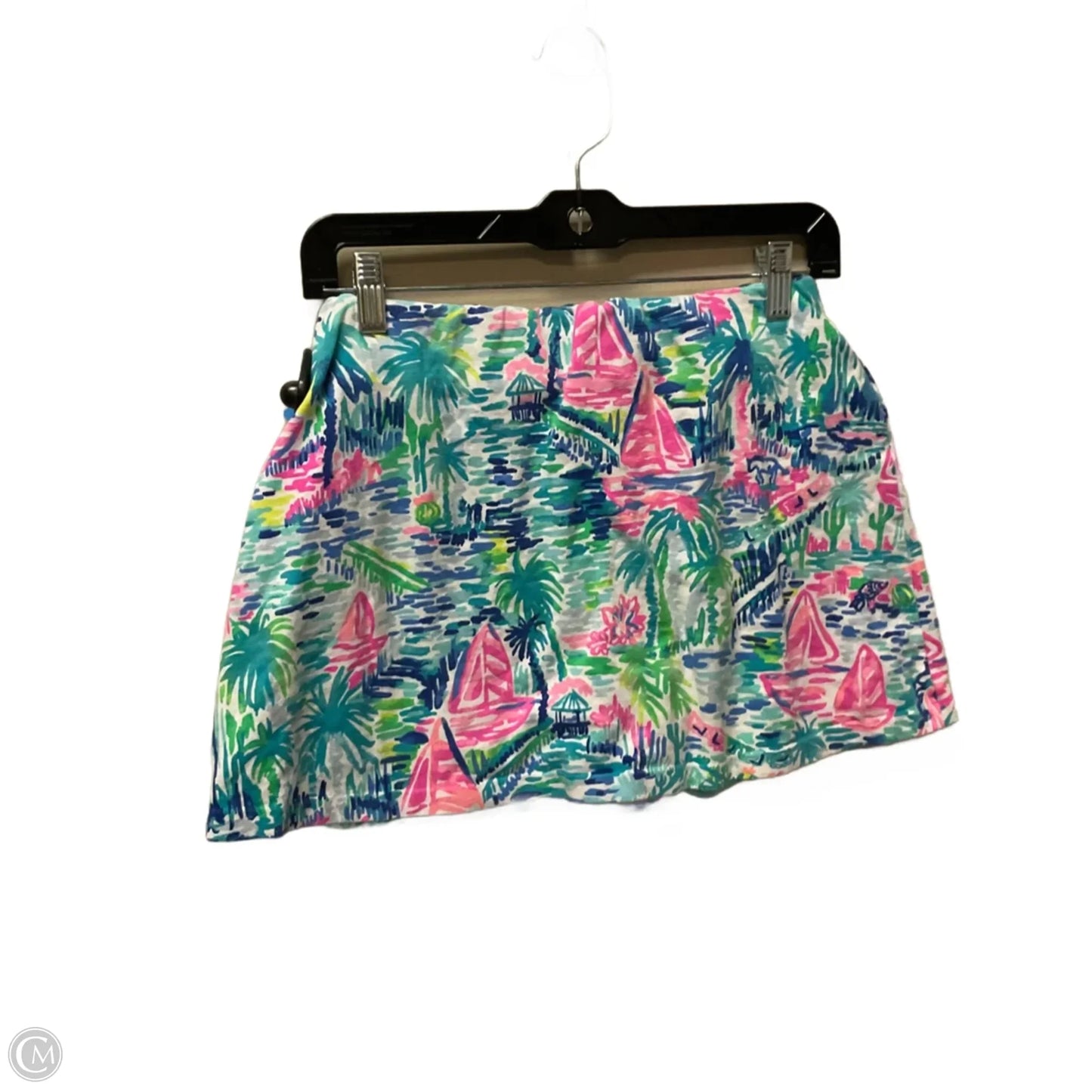 Skort Designer By Lilly Pulitzer In Blue, Size: S
