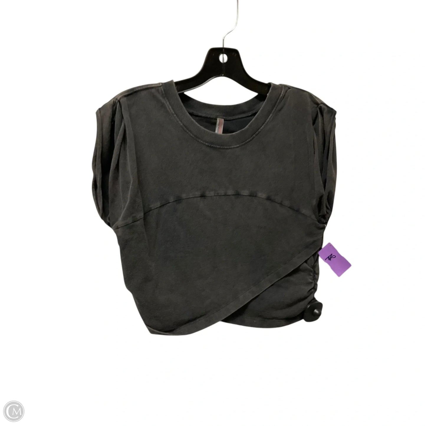 Top Short Sleeve Basic By Free People In Ivory, Size: L