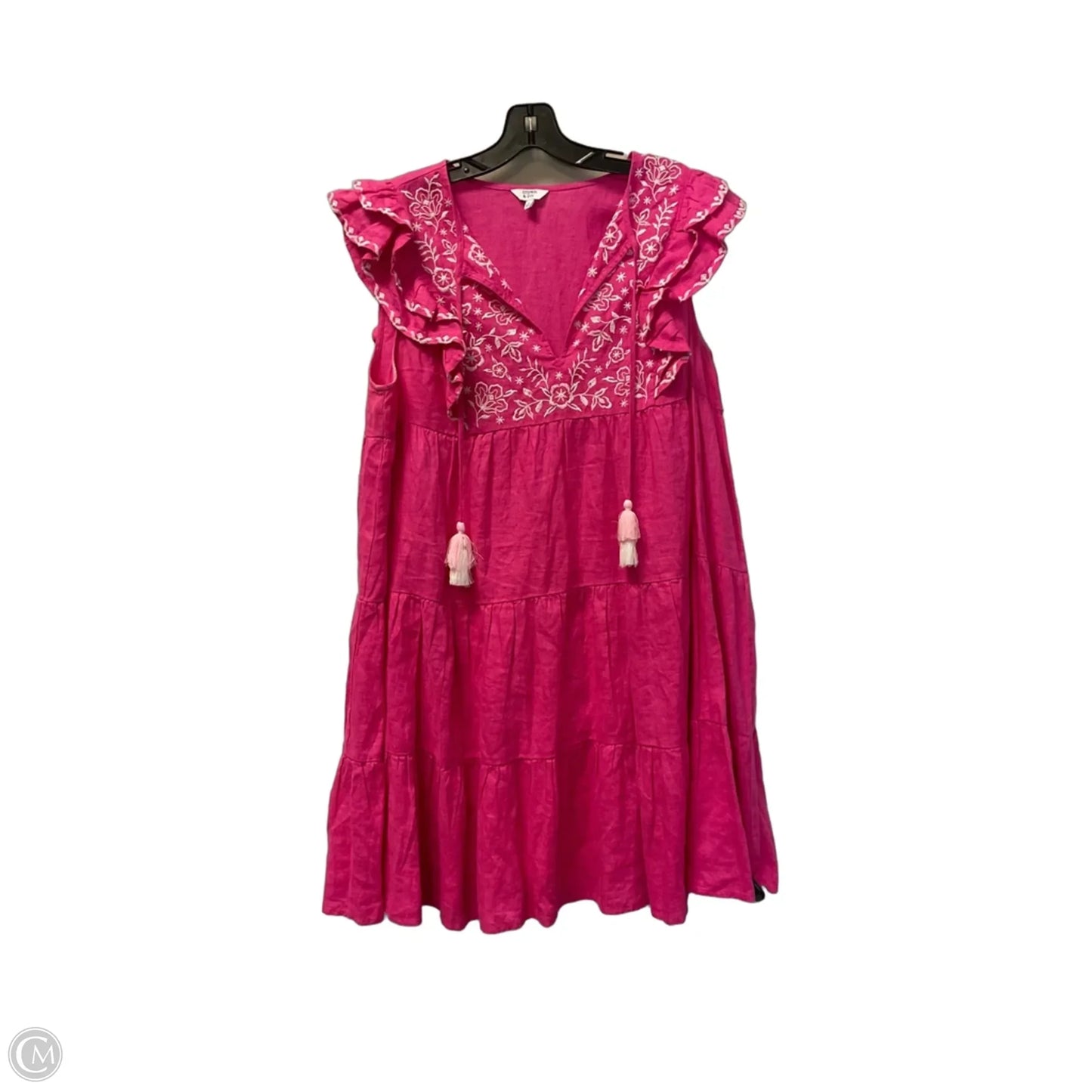Dress Casual Short By Crown And Ivy In Pink, Size: L