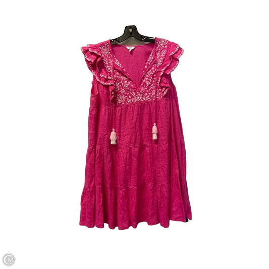 Dress Casual Short By Crown And Ivy In Pink, Size: L