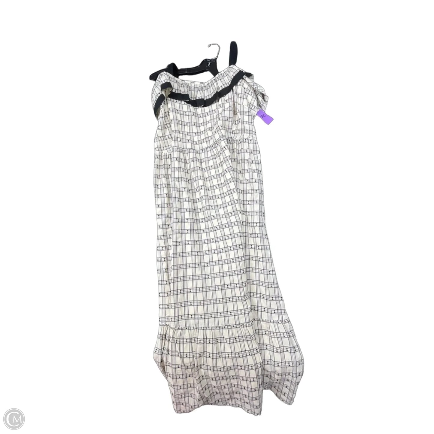 Dress Casual Maxi By Loft In Cream, Size: 14