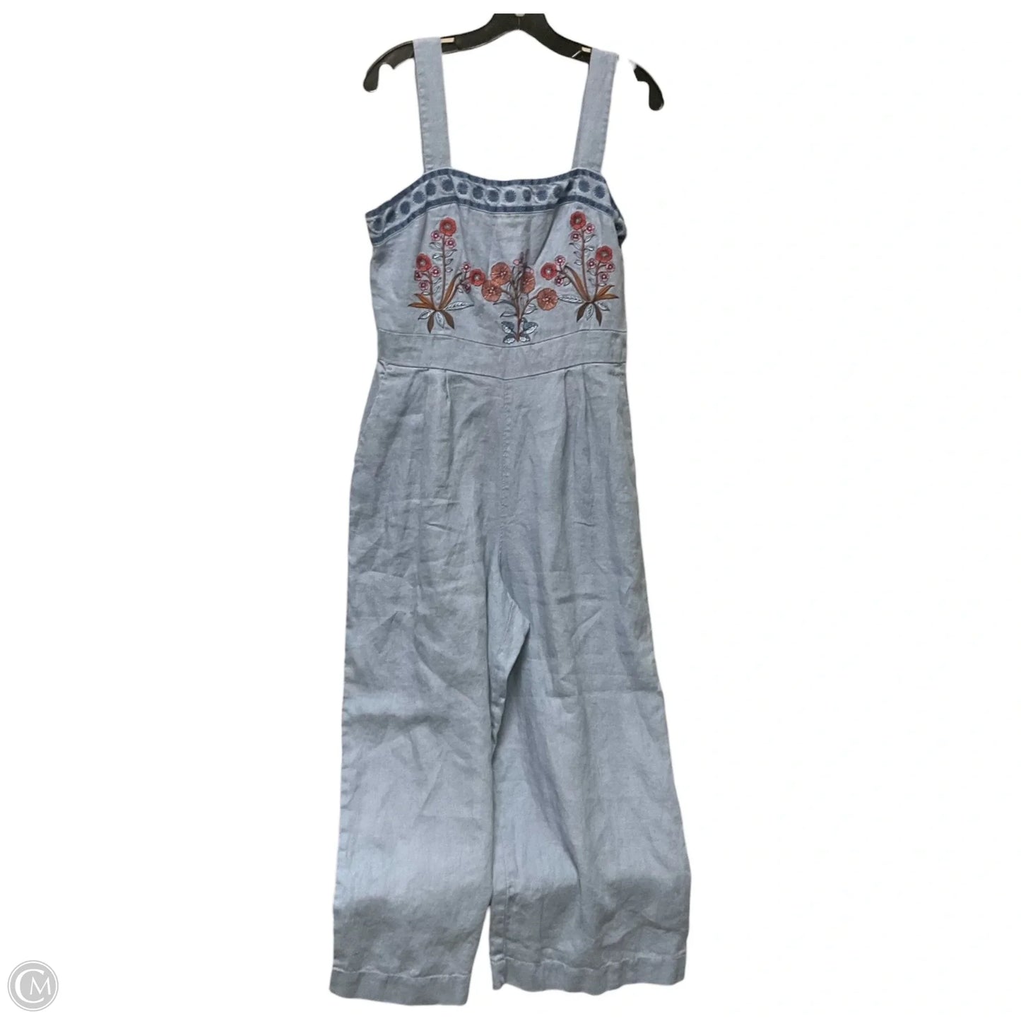 Jumpsuit By Spartina In Blue, Size: 10
