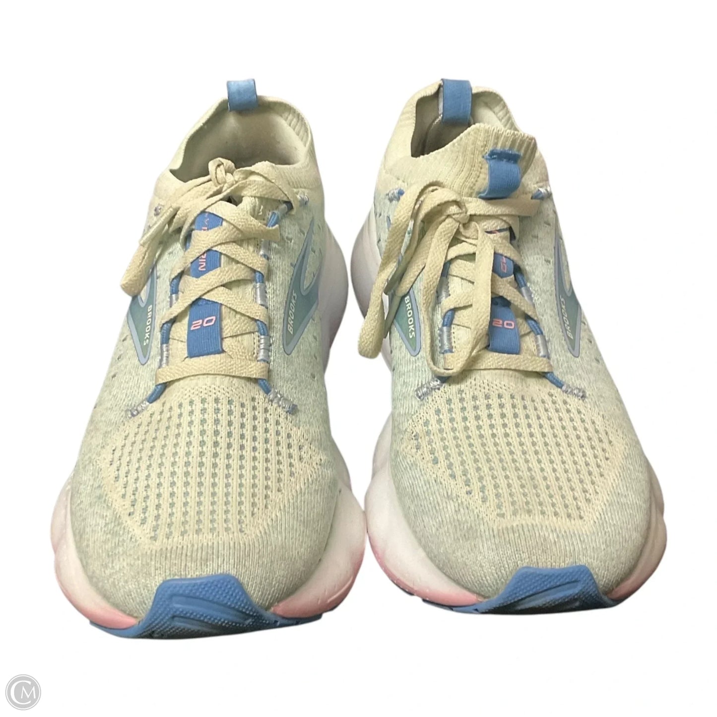 Shoes Athletic By Brooks In Green, Size: 8