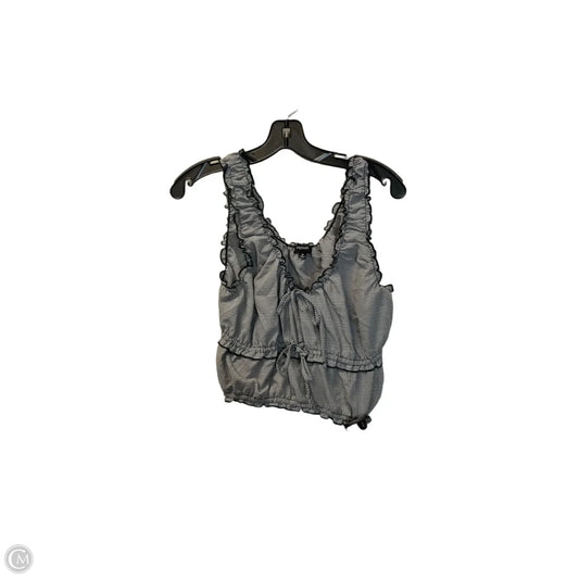Top Sleeveless By Originality In Black & White, Size: S