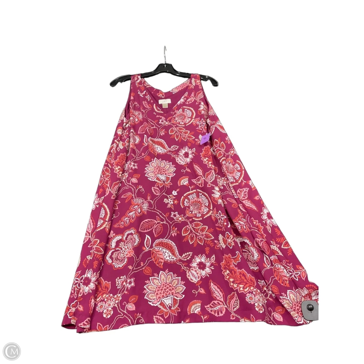 Dress Casual Short By Loft In Pink, Size: L