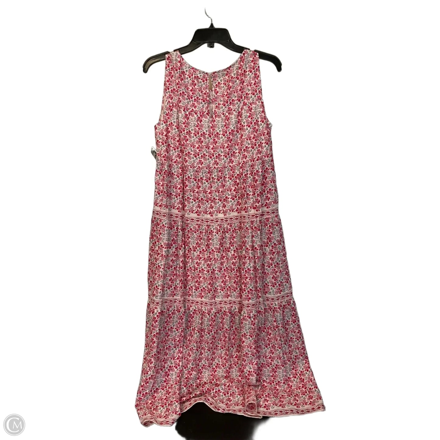 Dress Casual Maxi By Max Studio In Blue & Pink, Size: L