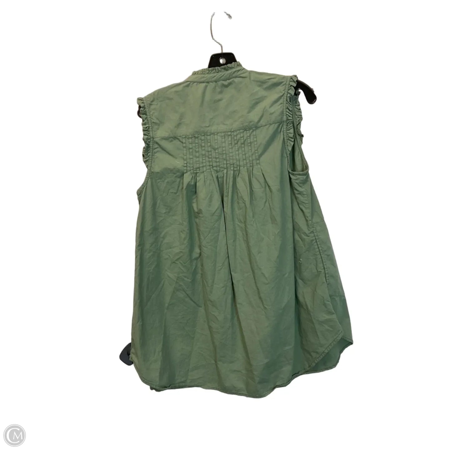 Top Sleeveless By Free People In Green, Size: S