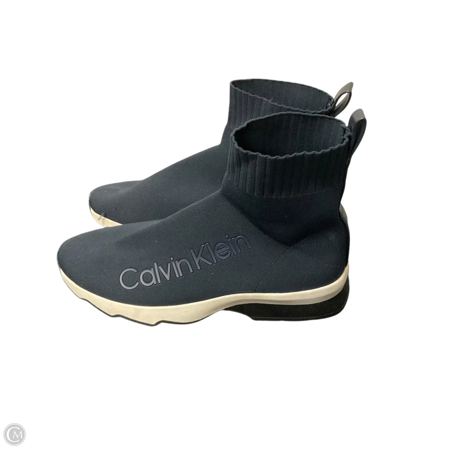 Shoes Sneakers By Calvin Klein In Blue, Size: 7.5