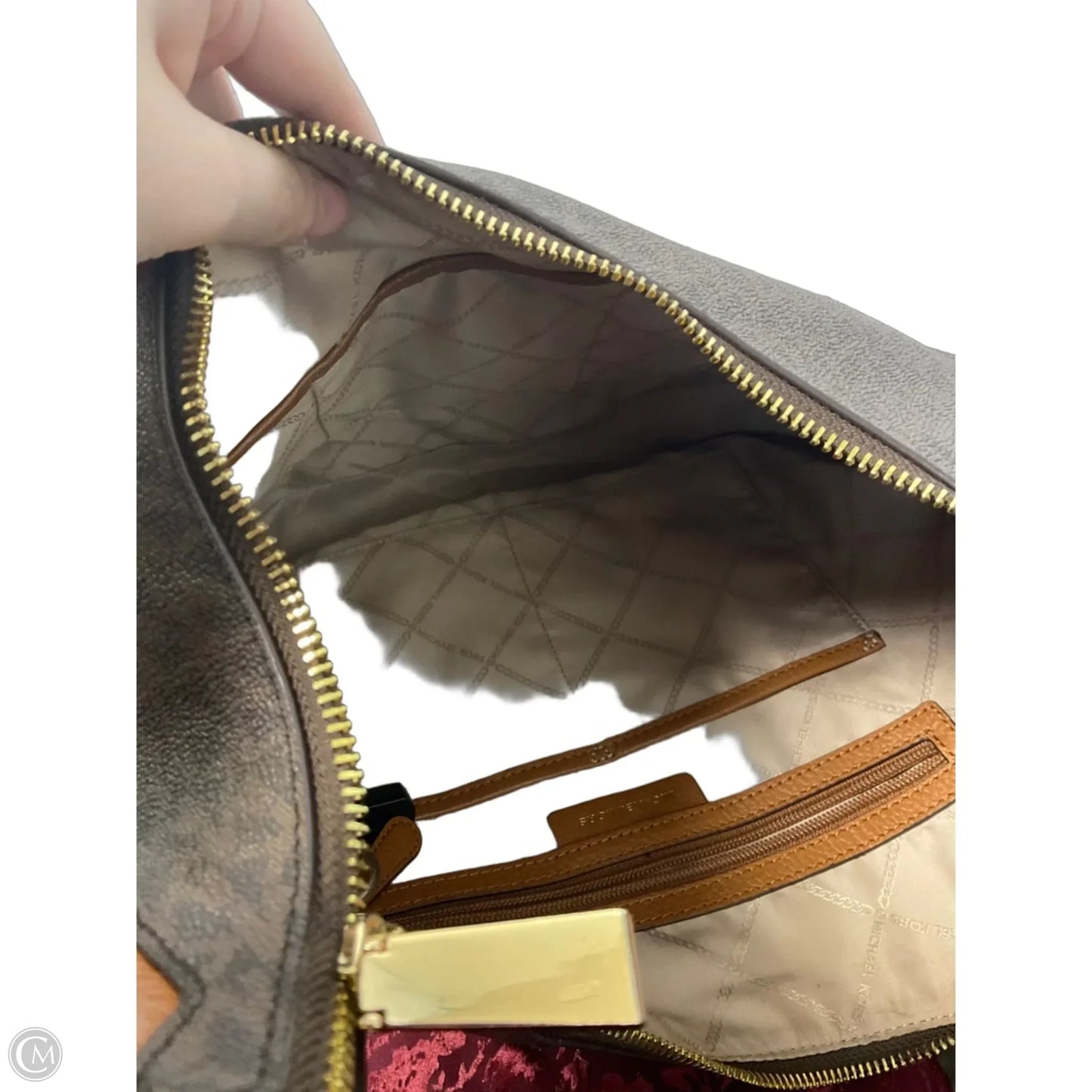 Handbag Designer By Michael Kors, Size: Large