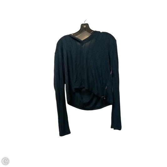 Top Long Sleeve By Athleta In Navy, Size: Xs