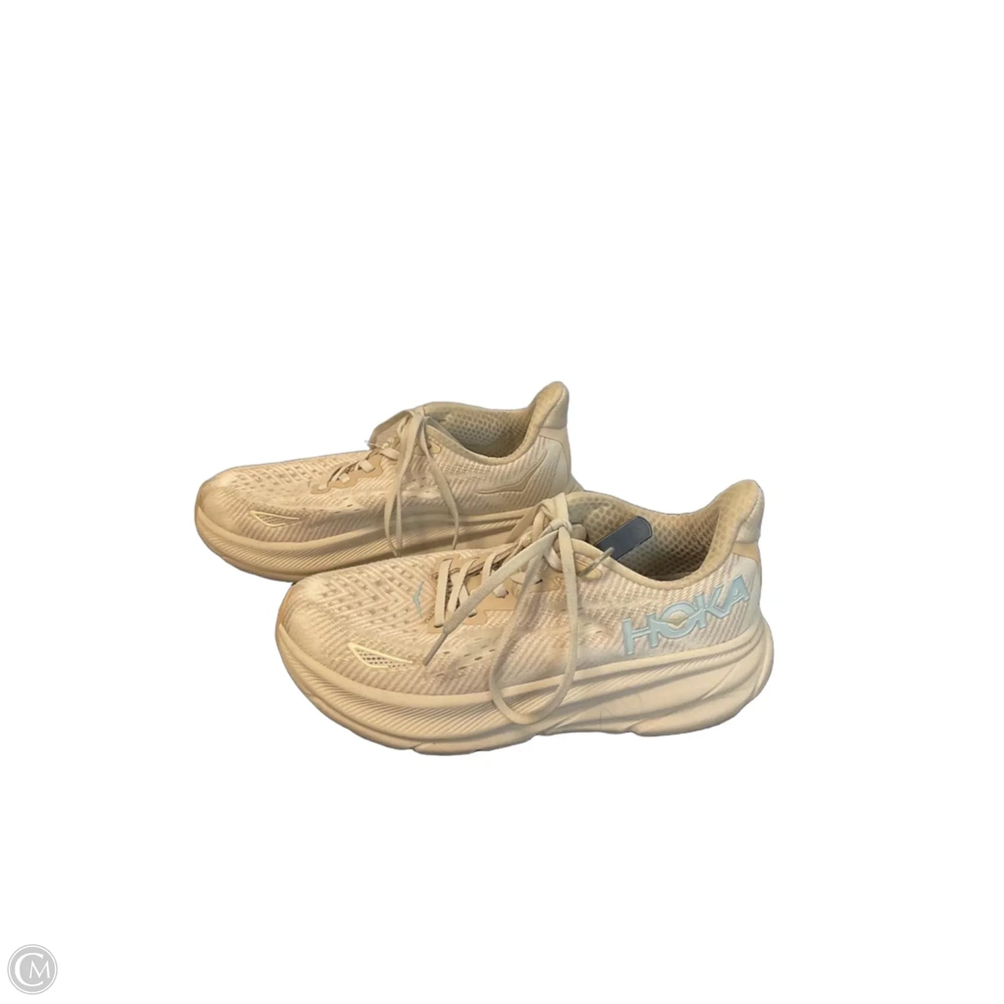 Shoes Athletic By Hoka In Cream, Size: 7.5