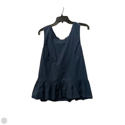 Top Sleeveless Basic By J. Crew In Navy, Size: M