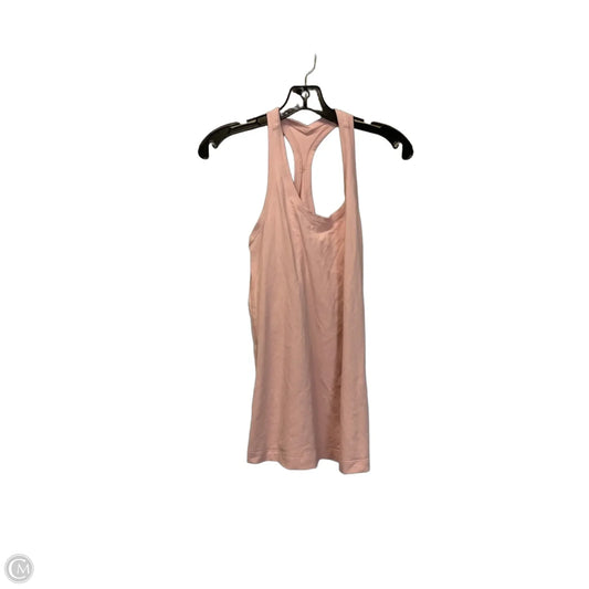 Athletic Tank Top By Lululemon In Pink, Size: L