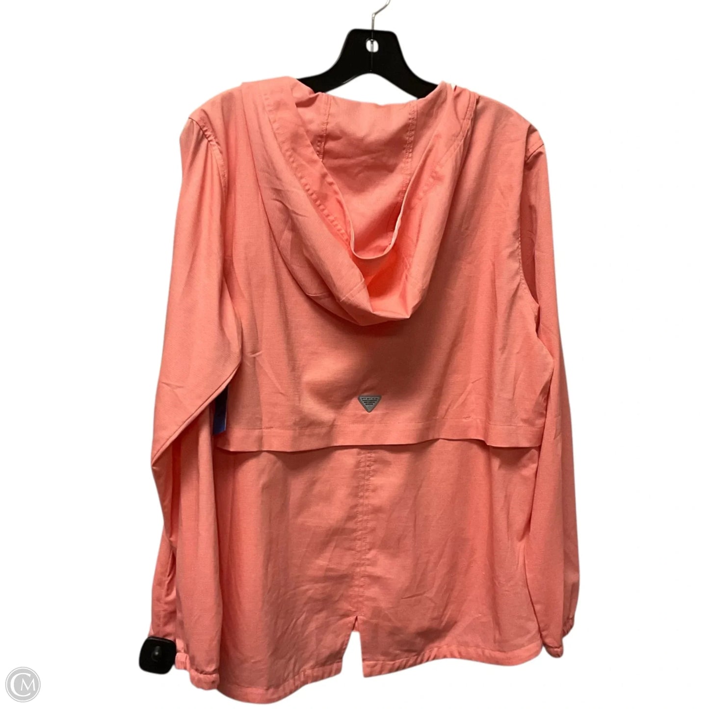 Jacket Windbreaker By Columbia In Pink, Size: M