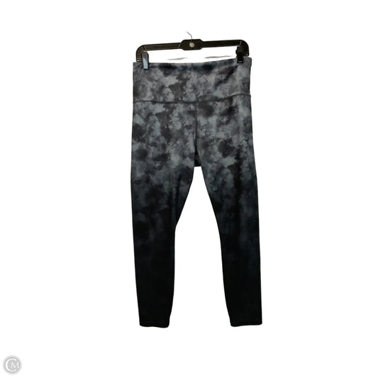 Athletic Leggings By Athleta In Grey, Size: L
