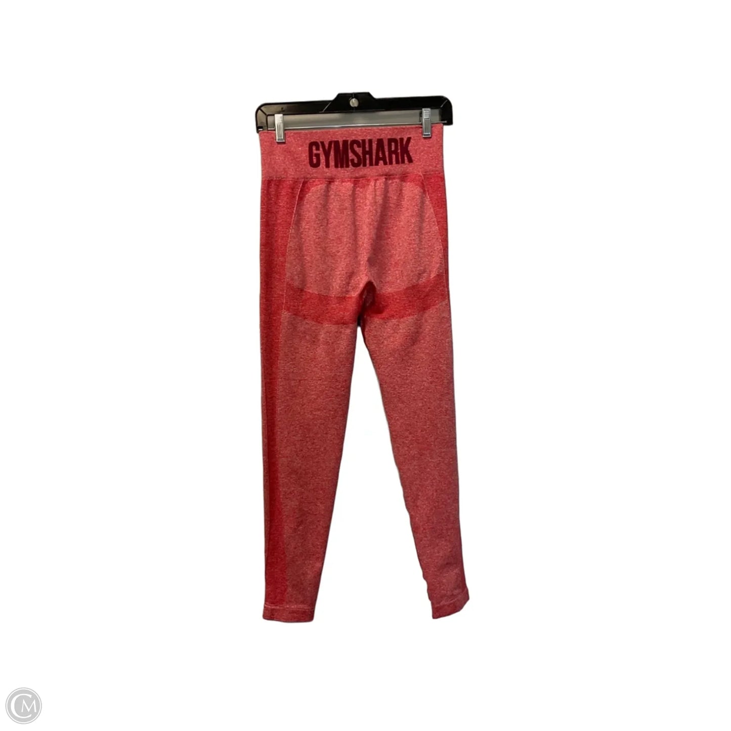 Athletic Leggings By Gym Shark In Red, Size: S