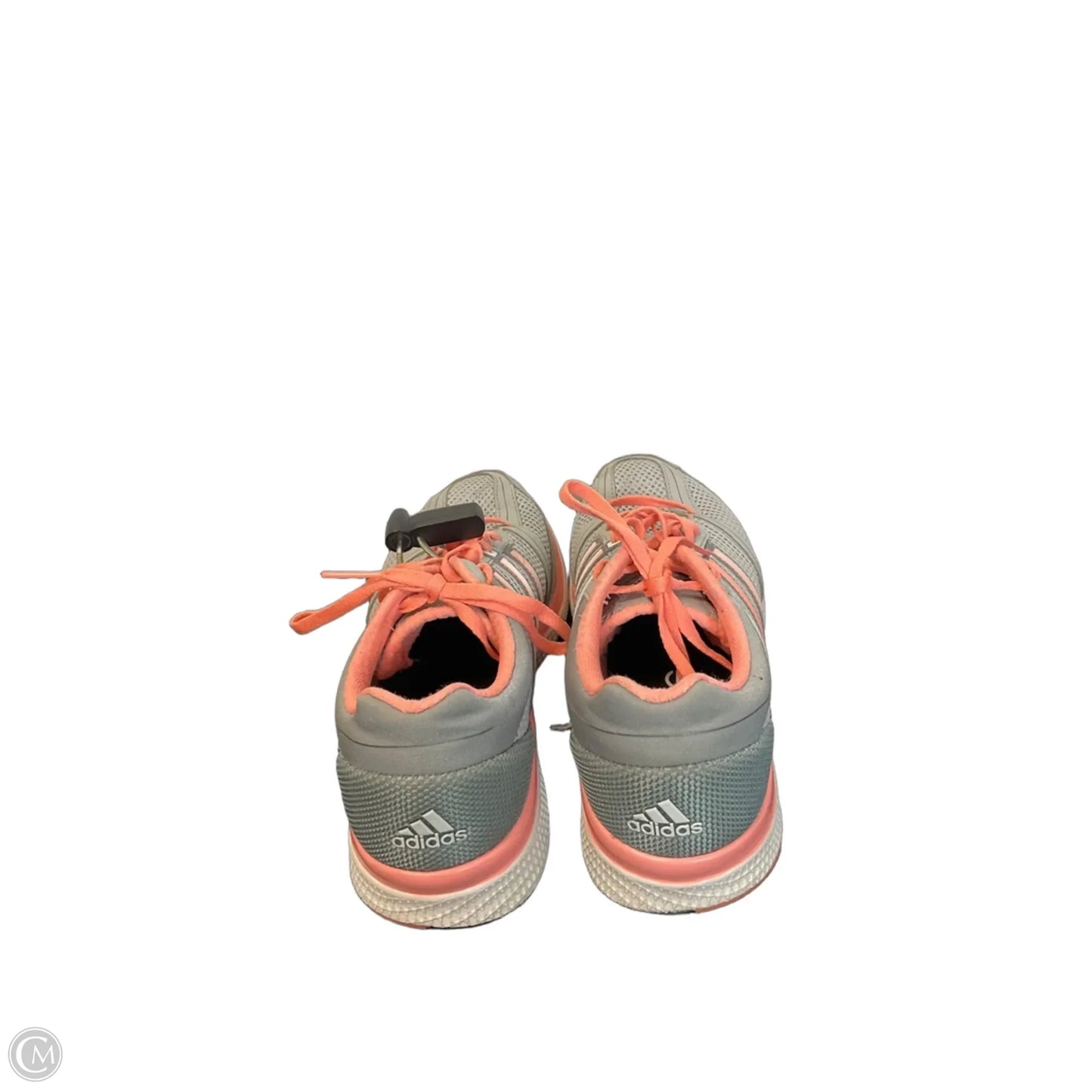 Shoes Athletic By Adidas In Grey & Pink, Size: 8