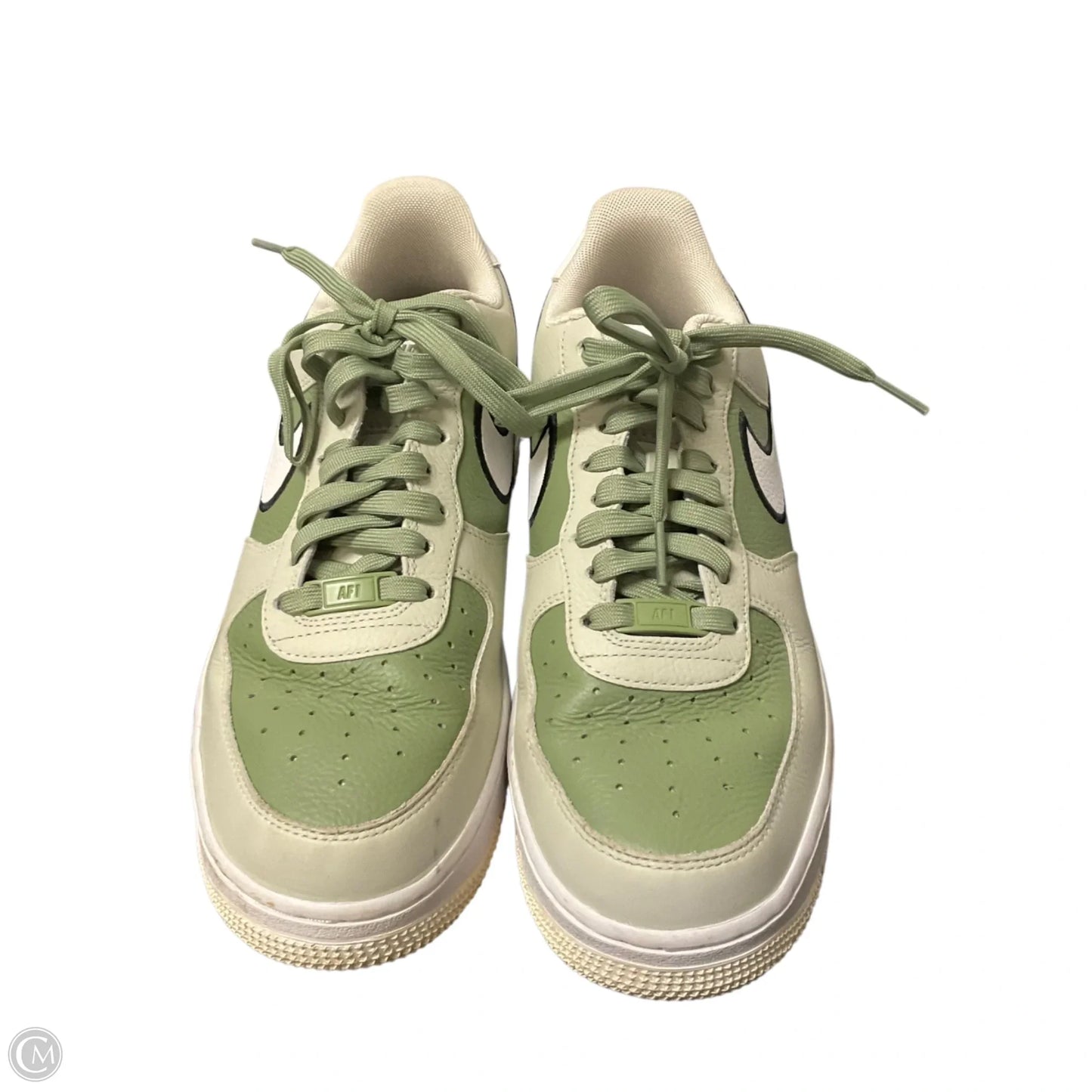 Shoes Sneakers By Nike In Green, Size: 9