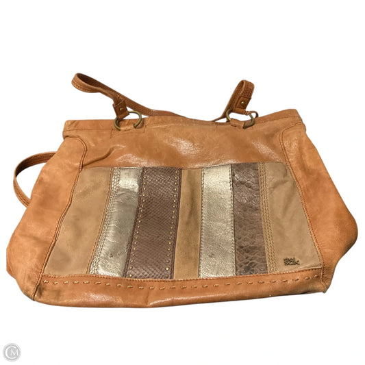 Handbag Leather By The Sak, Size: Large
