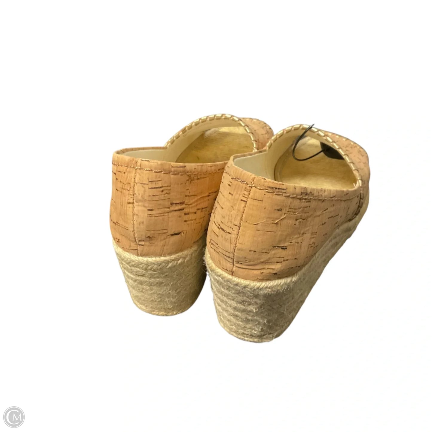 Sandals Heels Wedge By Jack Rogers In Tan, Size: 8