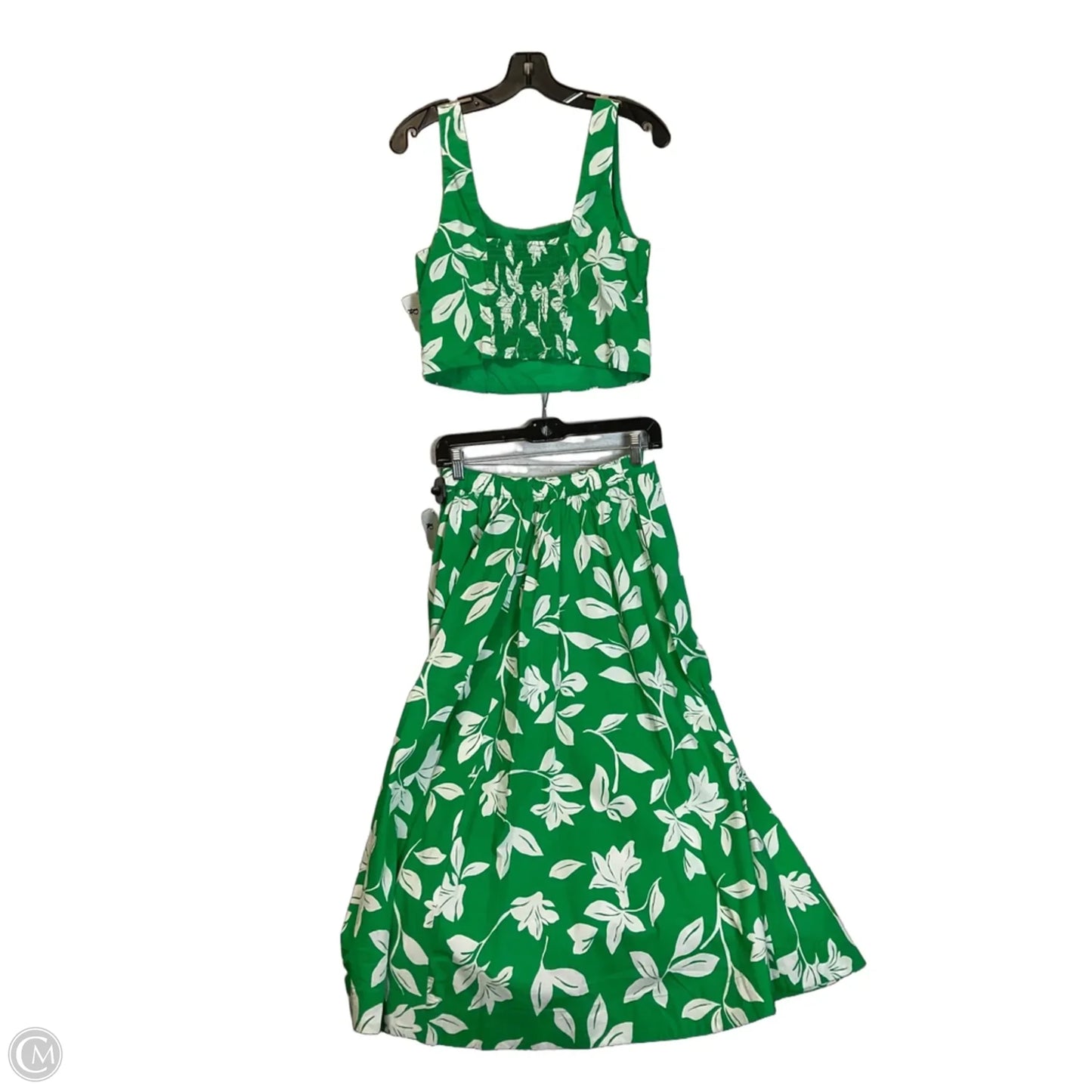 Skirt Set 2pc By J. Crew In Green, Size: M