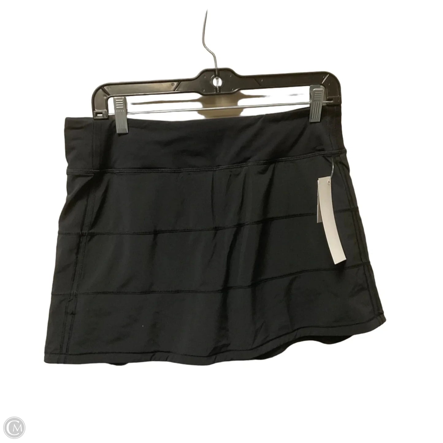Athletic Skort By Lululemon In Black, Size: M