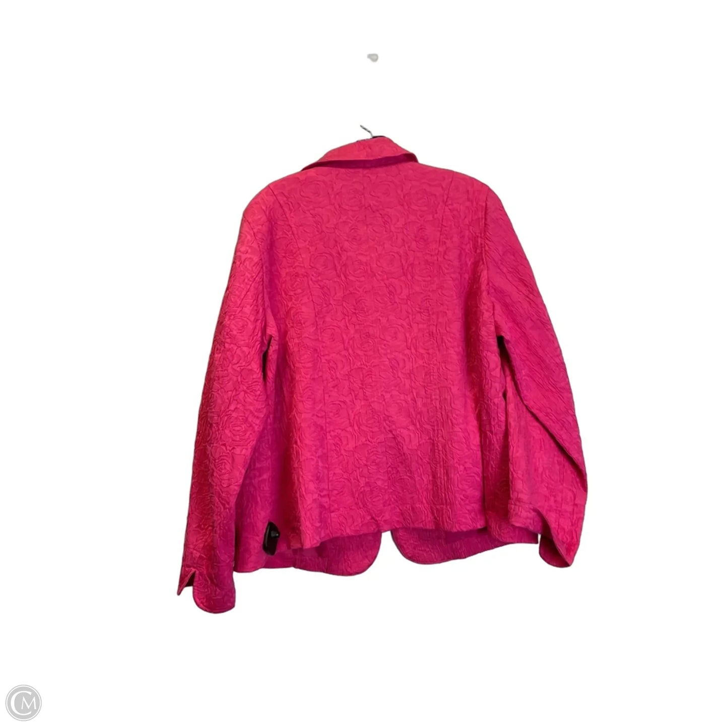 Blazer By Laura Ashley In Pink, Size: 1x