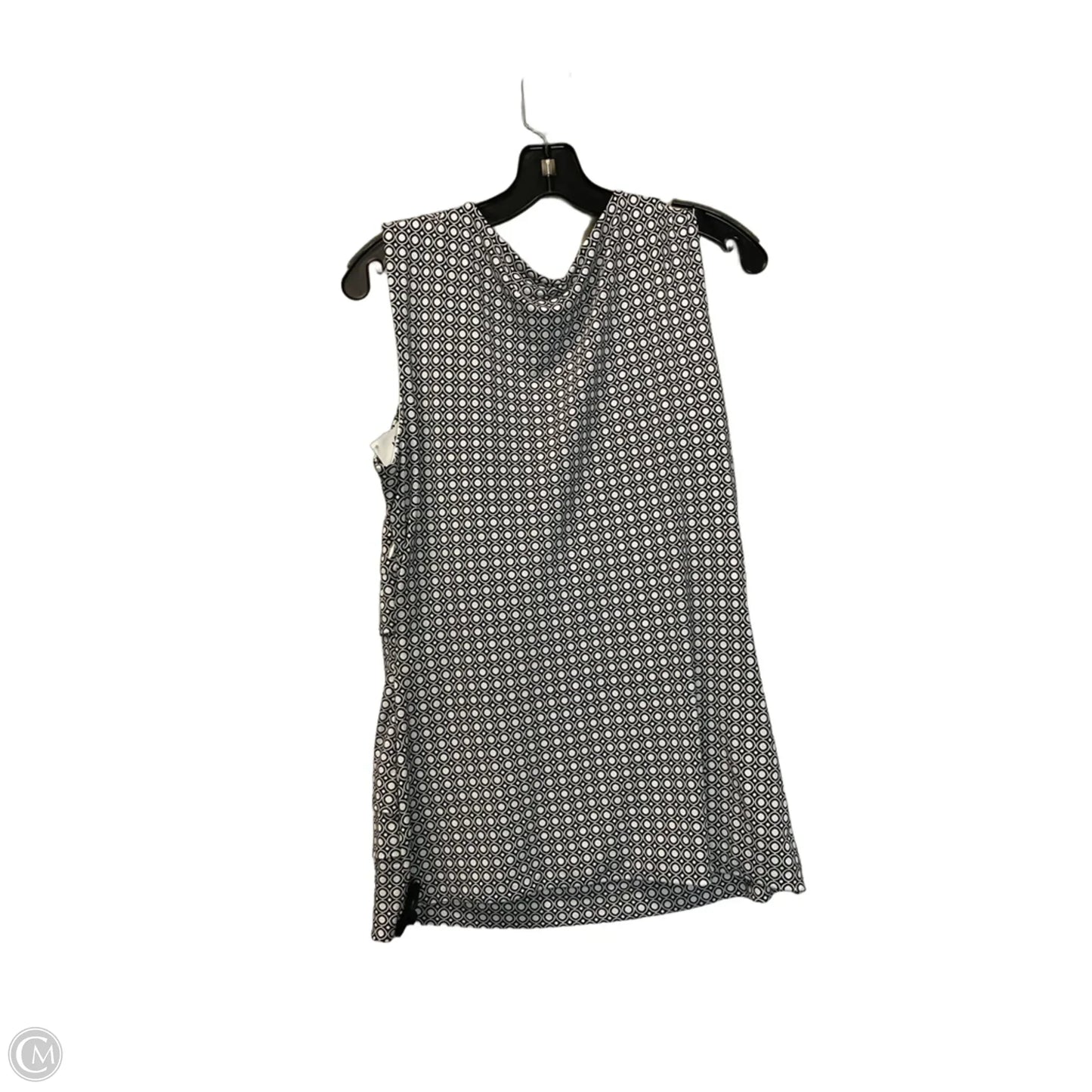 Top Sleeveless By White House Black Market In Black & White, Size: L