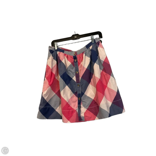 Skirt Mini & Short By Tommy Hilfiger In Blue & Pink, Size: 4