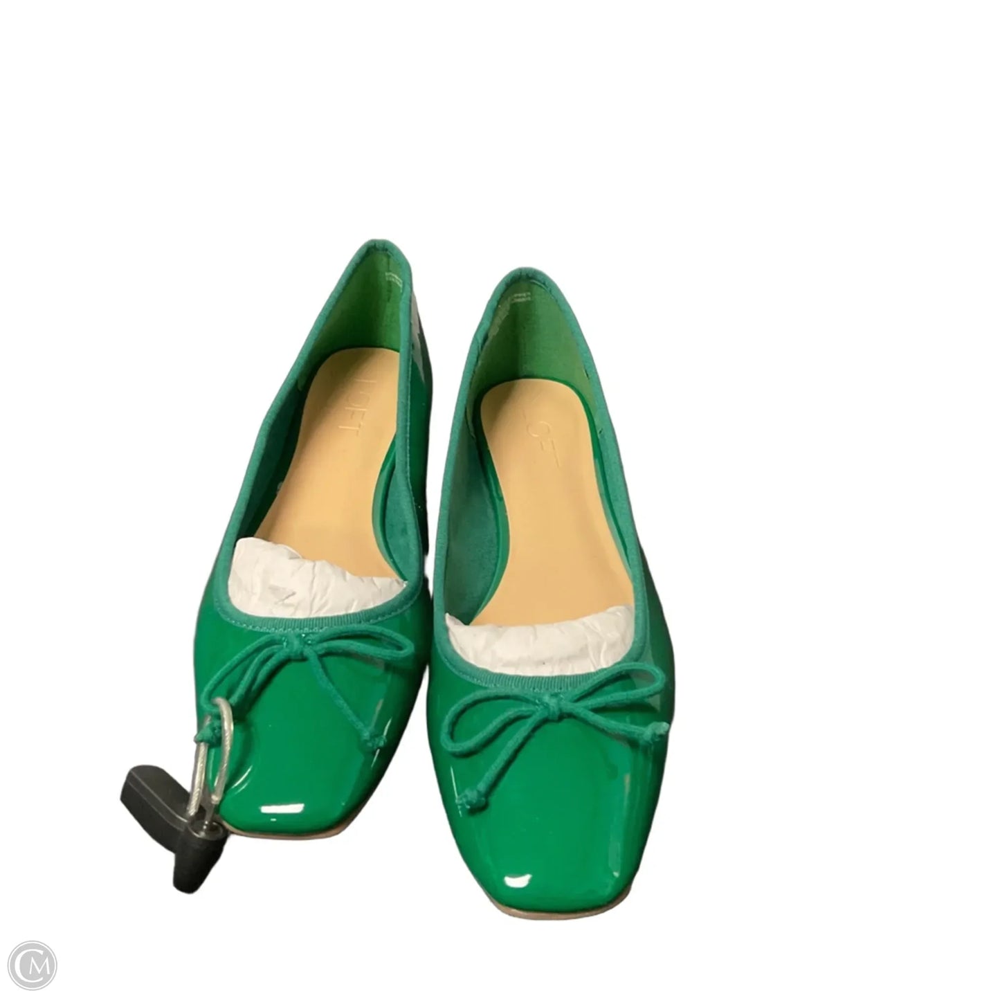 Shoes Flats By Loft In Grey, Size: 8