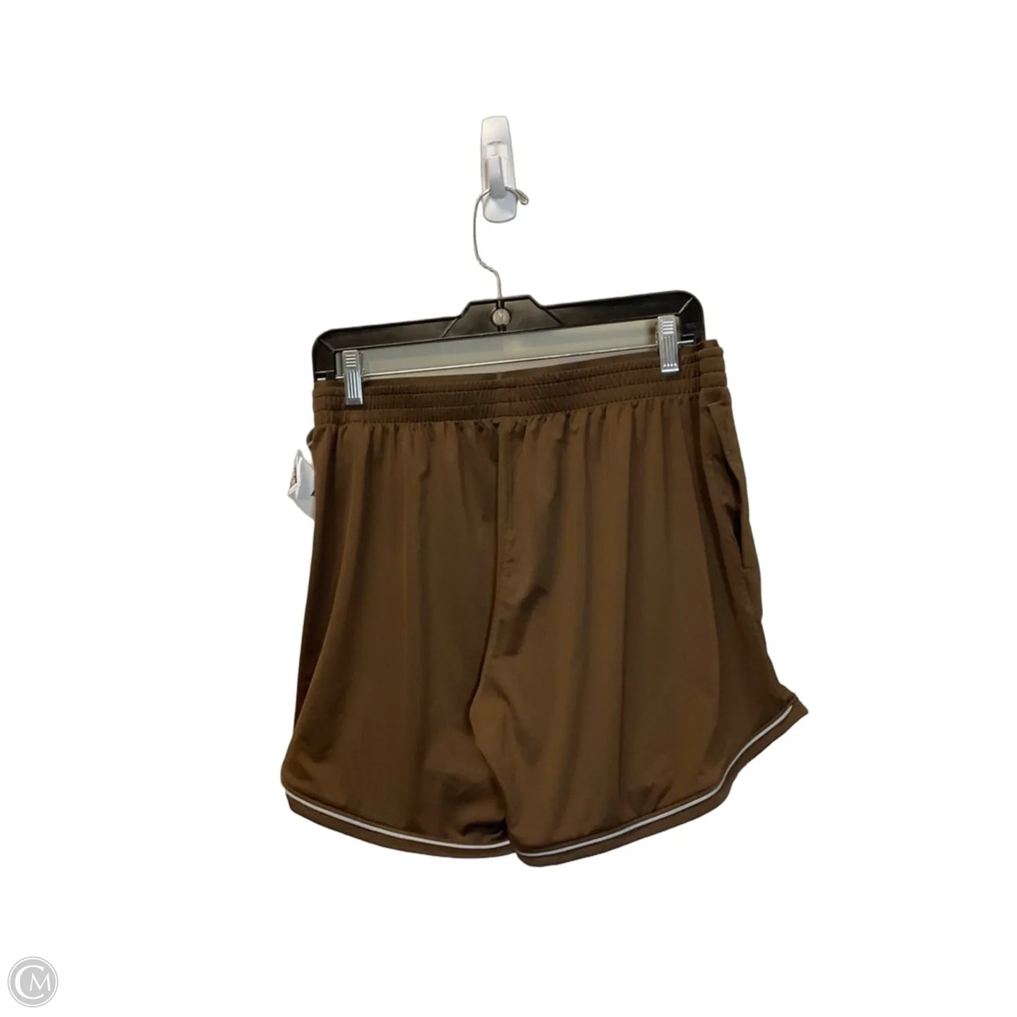 Athletic Shorts By Under Armour In Brown, Size: M