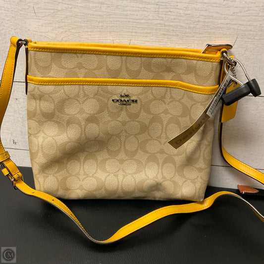 Crossbody Designer By Coach, Size: Medium